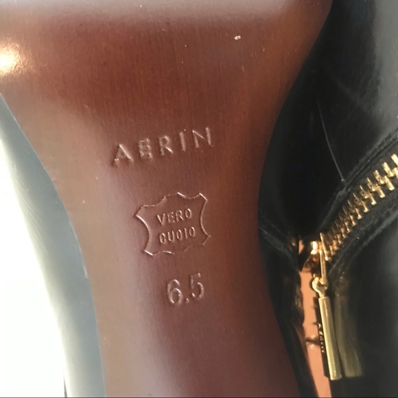 Aerin Pembroke Leather Booties size 6.5 - Picture 7 of 11